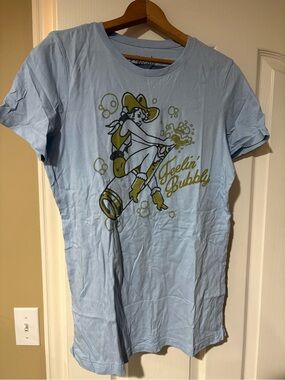 NWOT- Steady- Light Blue 'Feelin' Bubbly' Graphic Tee